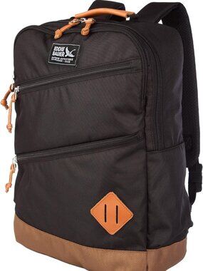 NWT! Eddie Bauer Backpack 25L Bygone Campus DXL Laptop Bag w/Bottle Pockets